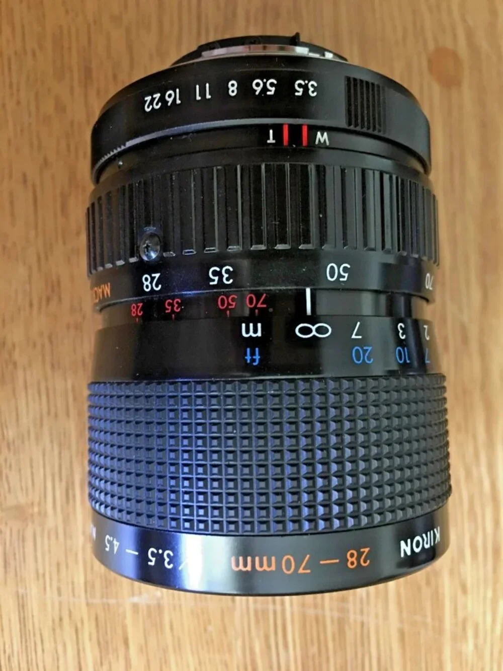 KIRON 28-70MM f/3.5-4.5 Macro 1:4 Telephoto Lens